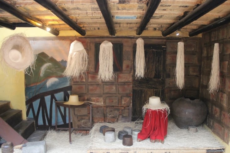 Fabrique de chapeaux Panama