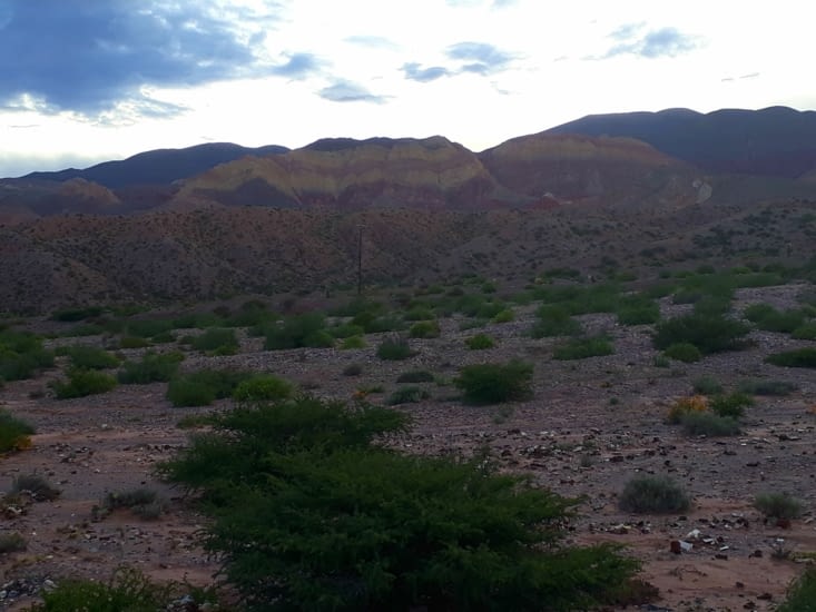 Comme si un peintre était passé par là...