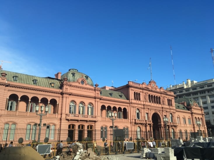 Casa Rosada : maison du gouvernement