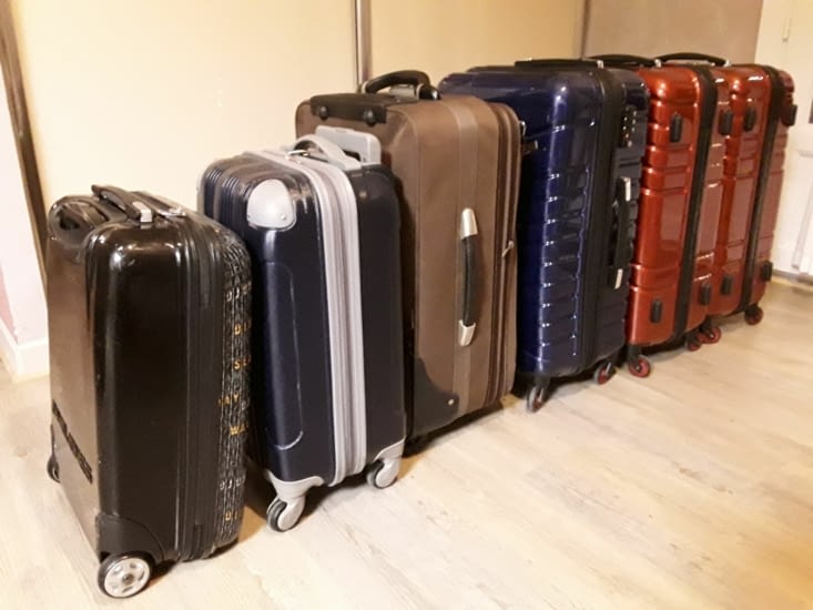 Le nécessaire de bagages pour 3 semaines de vadrouille dans l ouest  americain