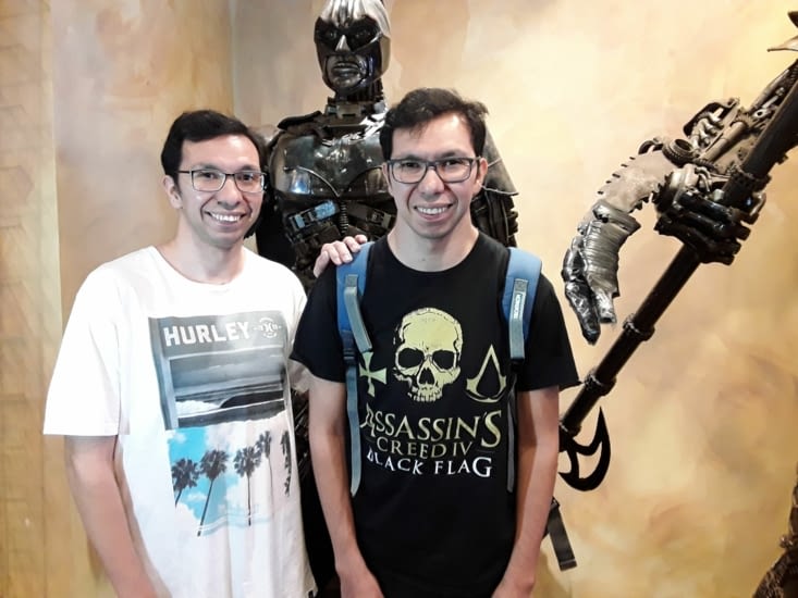 Les garçons aiment bien cet endroit