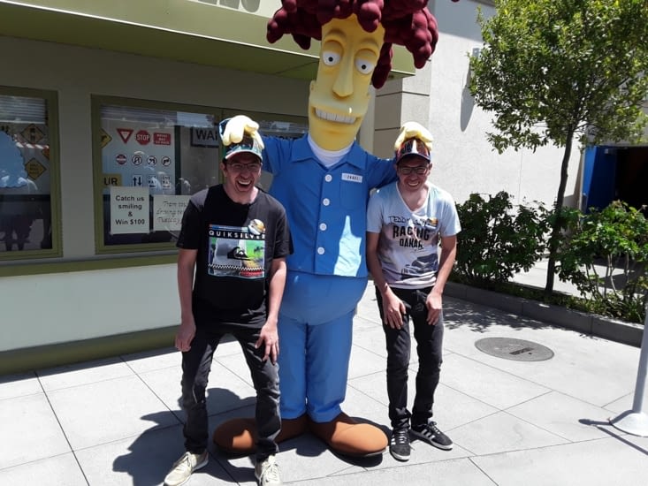 Rencontre avec un personnage ...... trop marrant