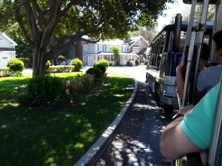 Tournage scène extérieurs desperatares housewives pour la tv