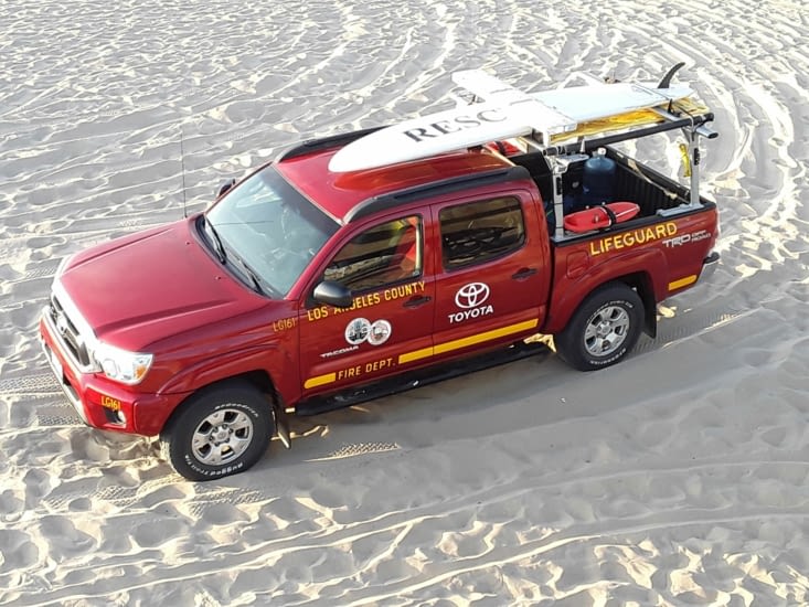 Les sauveteurs sont toujours present sur la plage