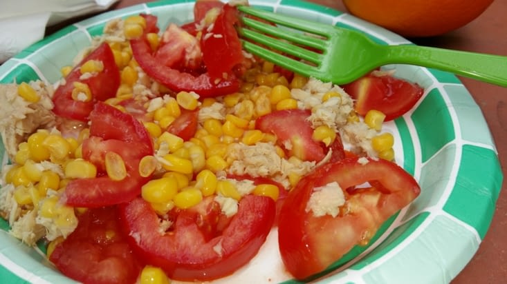 Tous les produits de notre pique nique proviennent de la californie