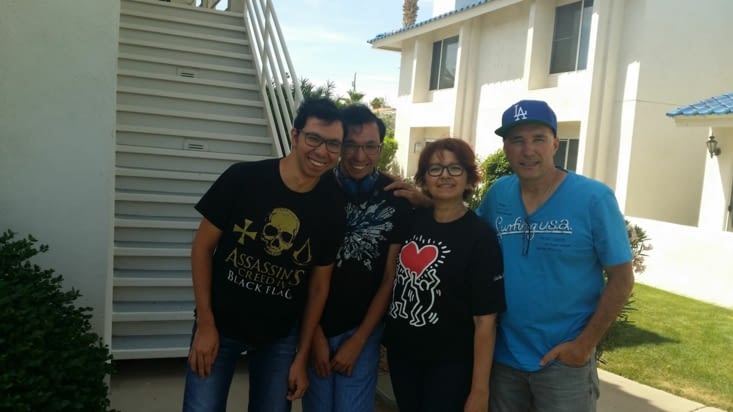 La famille au complet