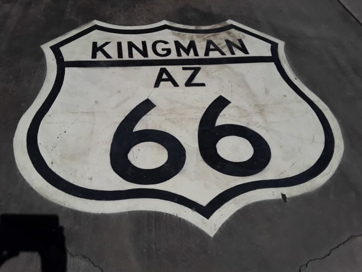 On arrive à kingman