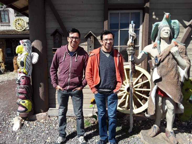 Pause avec l indien , on est quand même en territoire navajos