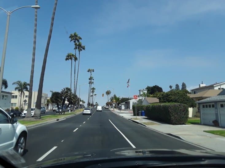 Après malibu nous voila à Santa monica aux portes de Los angeles