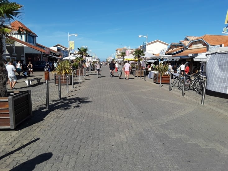 Il fait bon flâner dans les rues du centre ville , villa typiques de la belle epoque