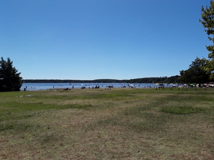 Le lac est en vue....il est temps de préparer le pique nique