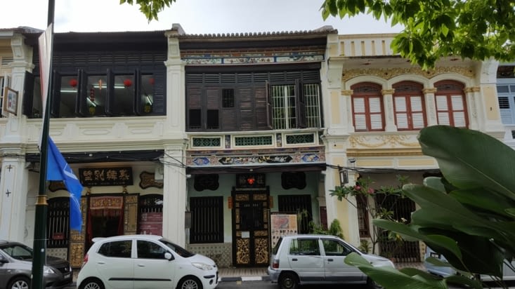 les maisons coloniales de Georgetown