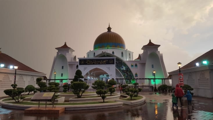 la mosquée flotante
