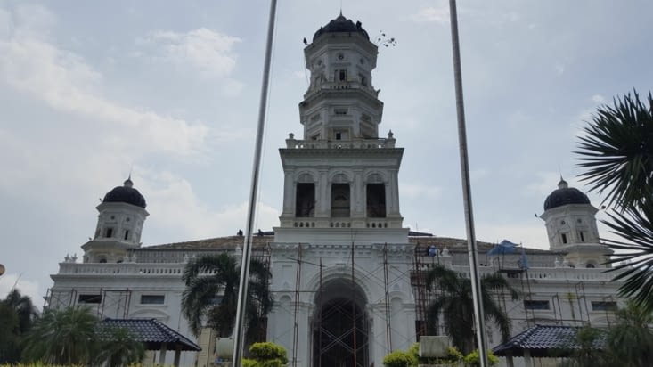 la mosquée en travaux snifffff
