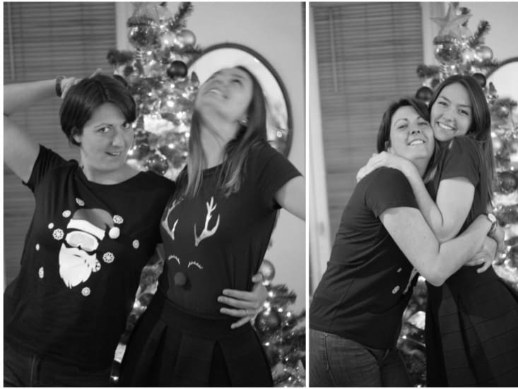 Christmas sisters :)