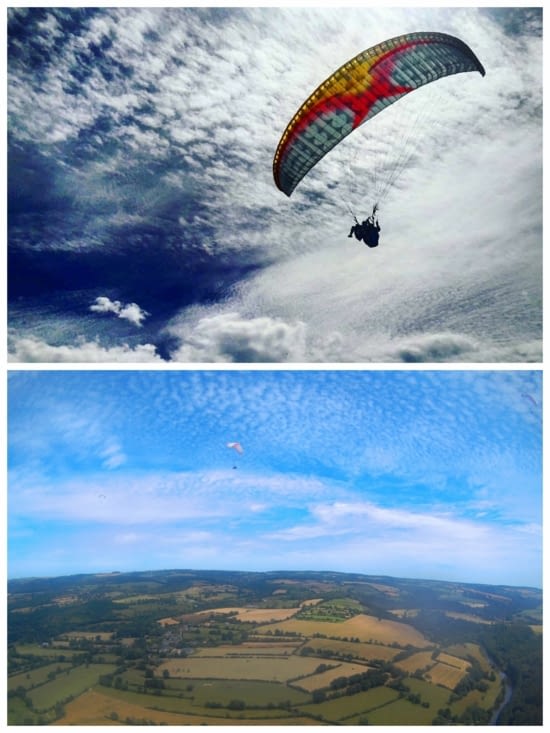 Paragliding in Normandy :D