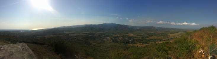 Vue panoramique sur la vallée