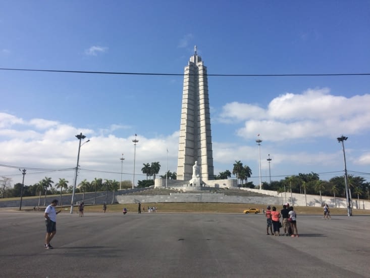 Le Mémorial José Marti, culminant à 109 mètres