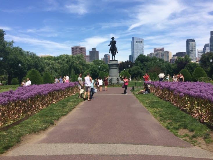 Statue de George Washington, Boston Common
