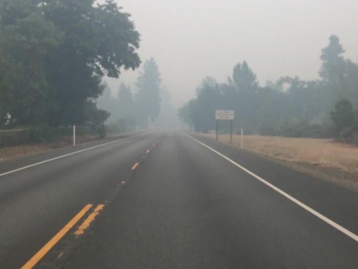 Incendies de forêt en Oregon