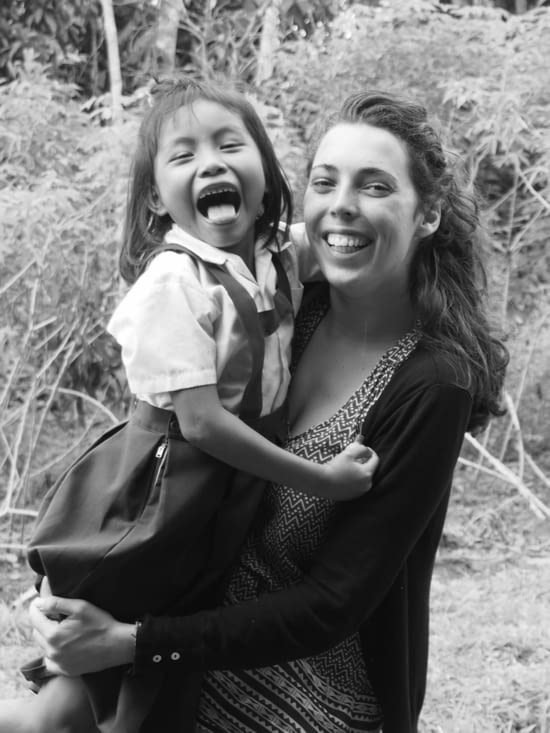 Ma petite Griselda au retour de l ecole