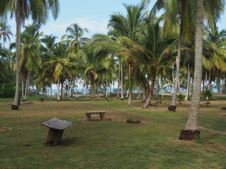 En approche de la premiere plage