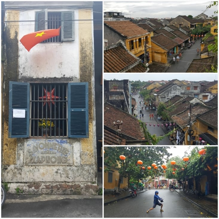Hoi An by day pluvieux