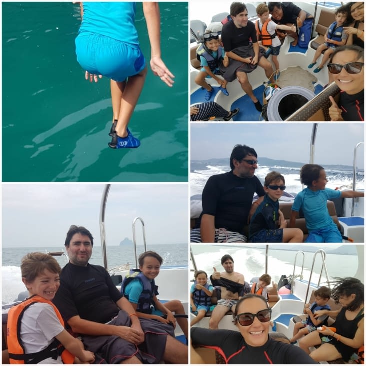 Les touristes en goguette