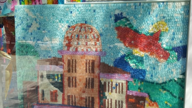 Le monument des enfants pour la Paix (fin de l'exposé, Jules seul)