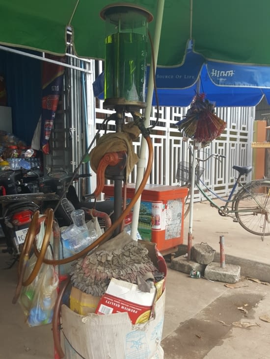 Une pompe à essence