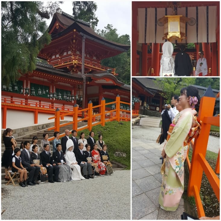 Un mariage au Kasuga Taisha