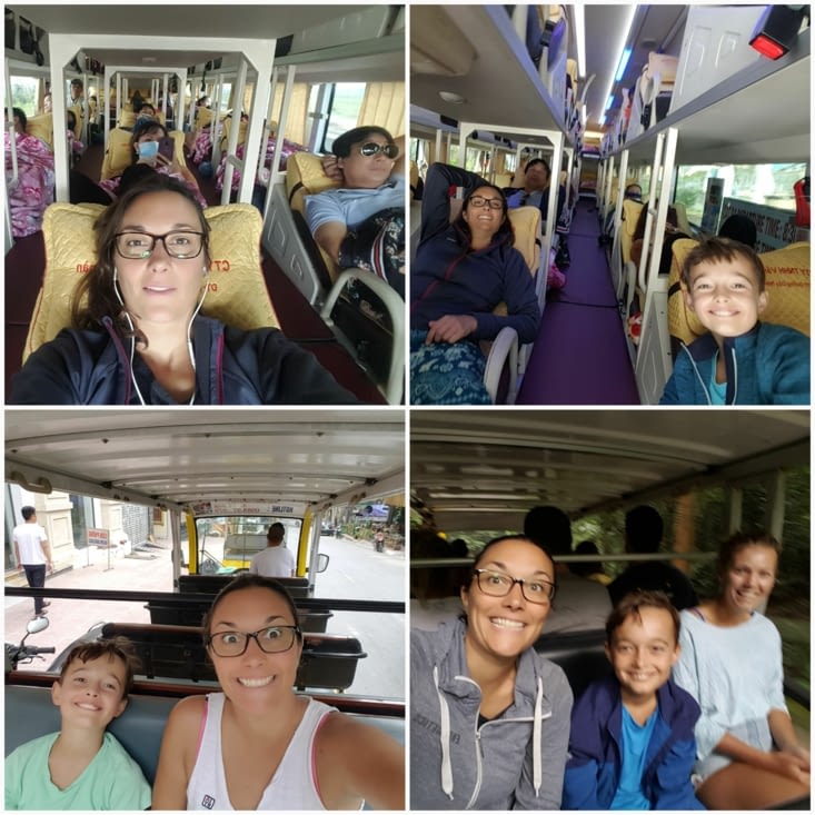 Nos transports au Vietnam