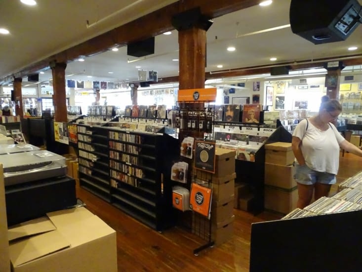 Virée chez un disquaire