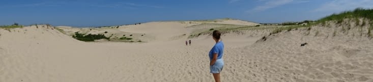 Moi les pieds dans le sable