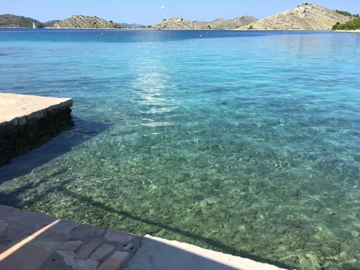 Les eaux turquoises....des fonds magnifiques