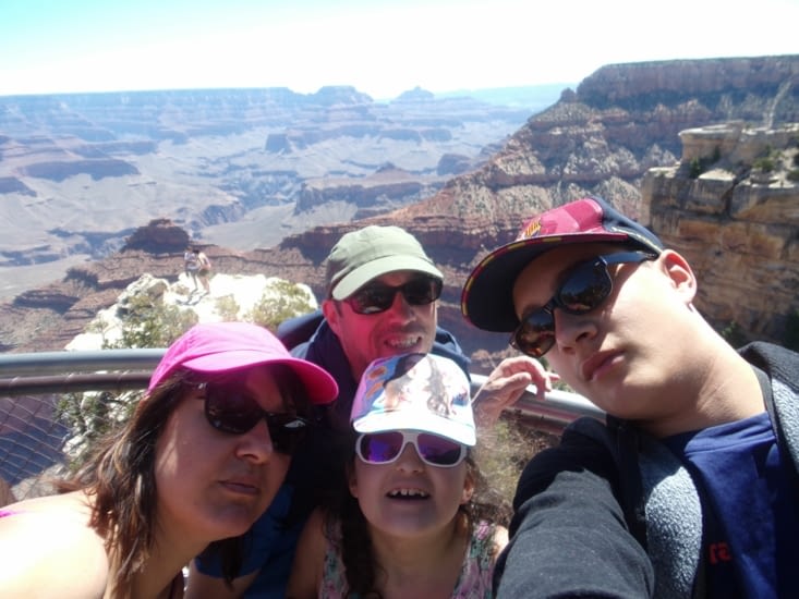 selfi au grand canyon