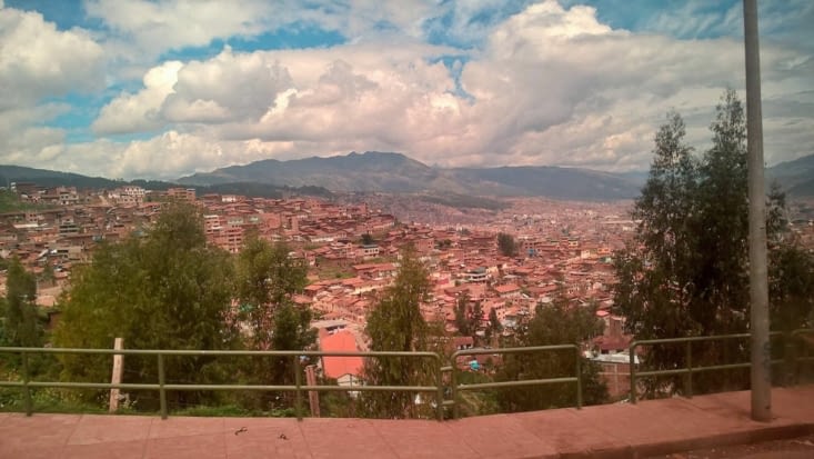 arrivée a cusco