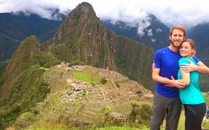 les amoureux aux machu picchu