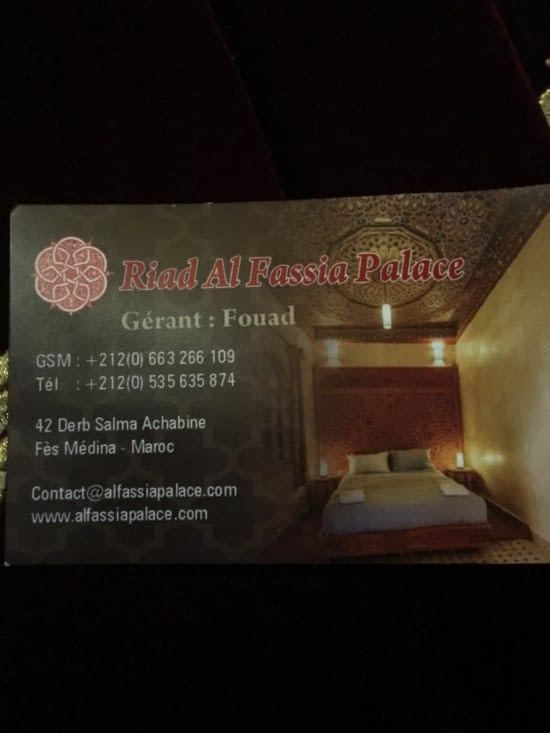 Riad de Fouad Riad Al Fassia Palace
