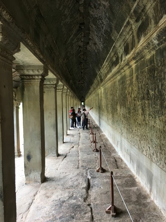 Angkor Wat Galerie des bas-reliefs