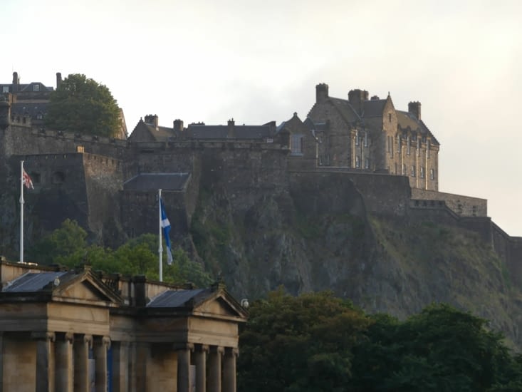 Château d'Edinburgh - face nord