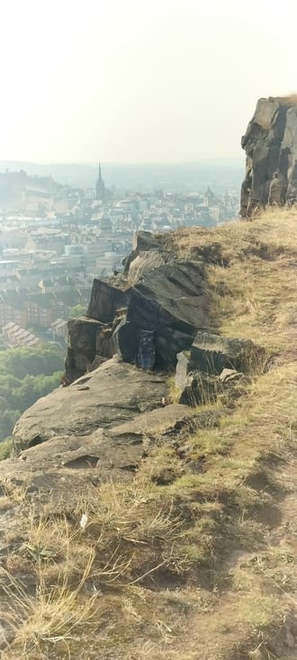 Edinburgh vue d'Arthur's Seat