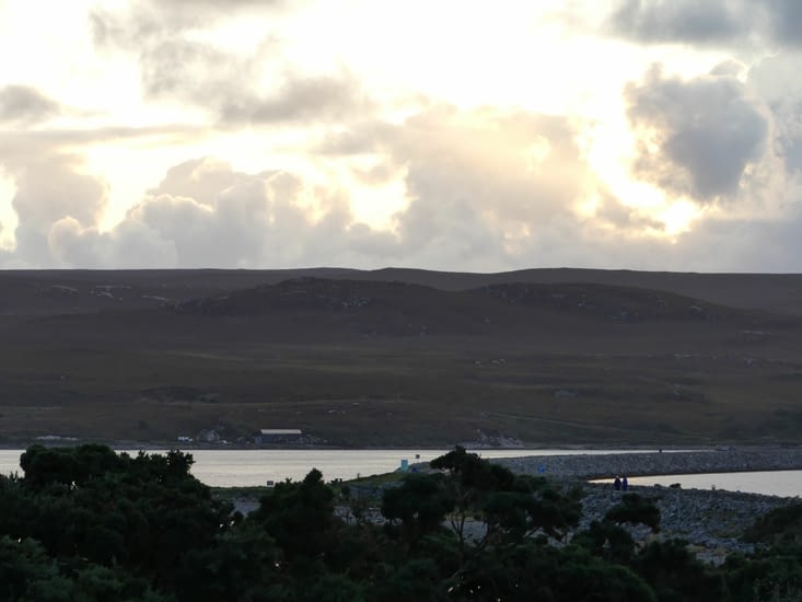 Coucher du soleil sur Kyle of Tongue