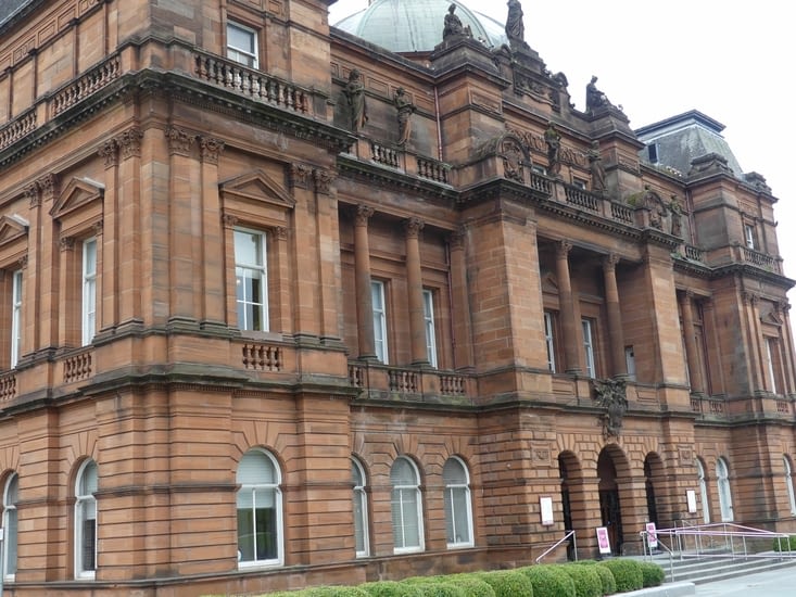 Le Palais du Peuple dans Glasgow Green