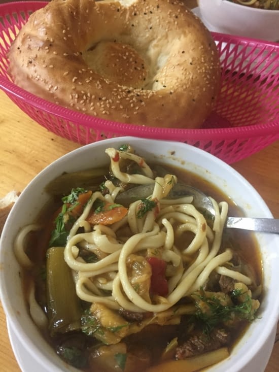 Soupe de mouton et légumes, cuisine du Daghestan