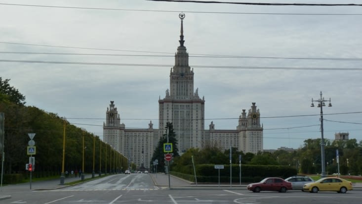 Université d'état de Moscou (Université Lomonossov), une des 7 soeurs de Staline