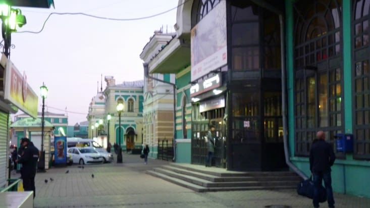 Gare d'Irkoutsk