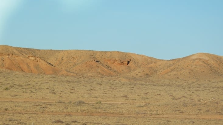 Paysages du désert de Gobi
