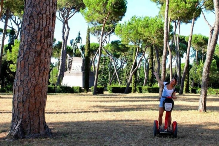 Visite de la ville Borghese