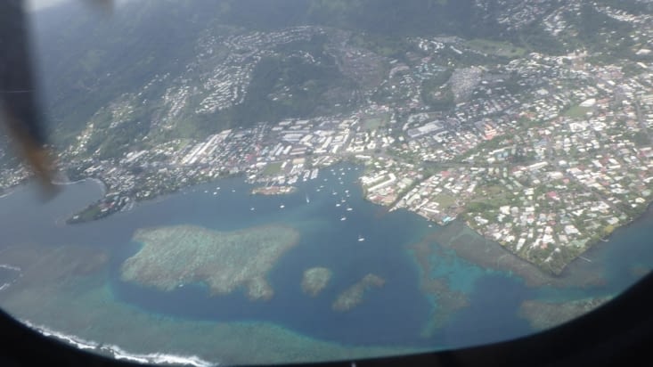 Tahiti vue du ciel